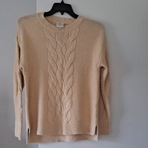 St. John's Bay Cream Cable Knit Sweater